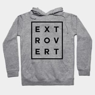 Extrovert Boxed (Black) Hoodie